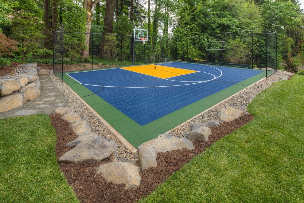 Tips To Make Your Own Basketball Court Stencils Layouts And Dimensions