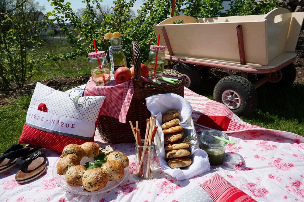 Mini-Foccacia - Fröhliche Landpartie 2 Picknick
