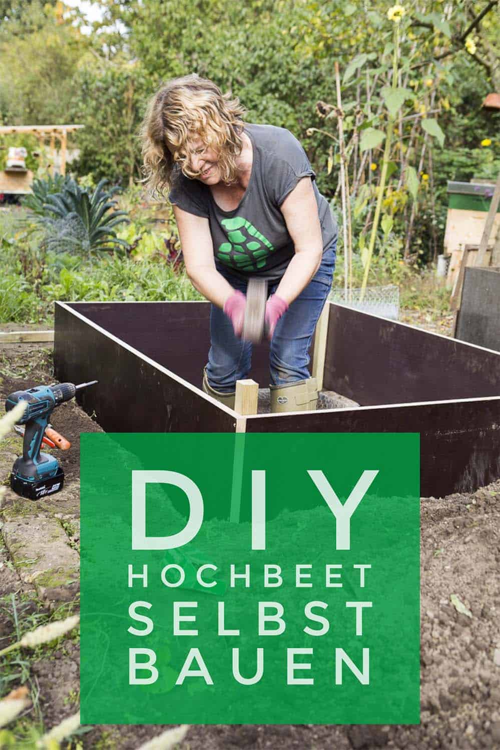 DIY Hochbeet aus Holz selbst bauen - Bauanleitung mit Kostenaufstellung