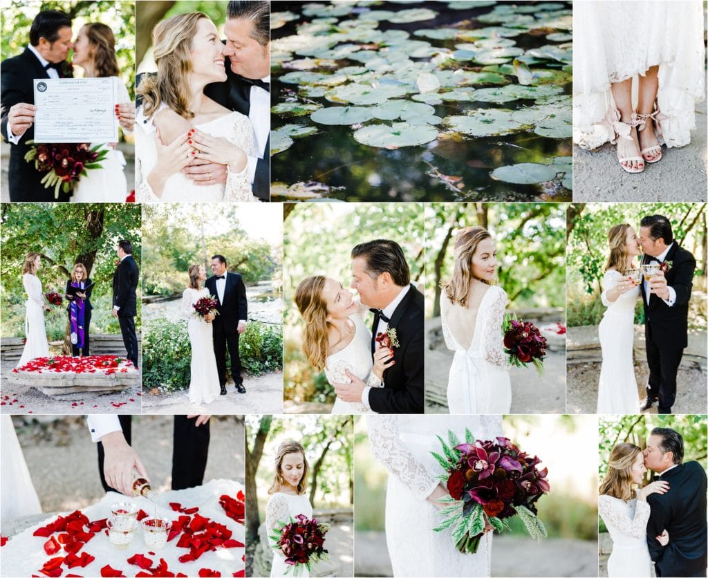 intimate wedding in Chicago