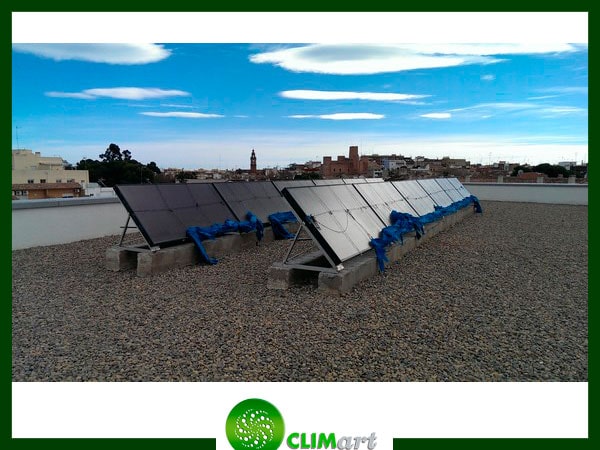 Paneles solares termicos