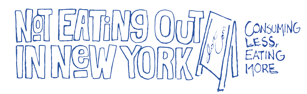 Not Eating Out in New York