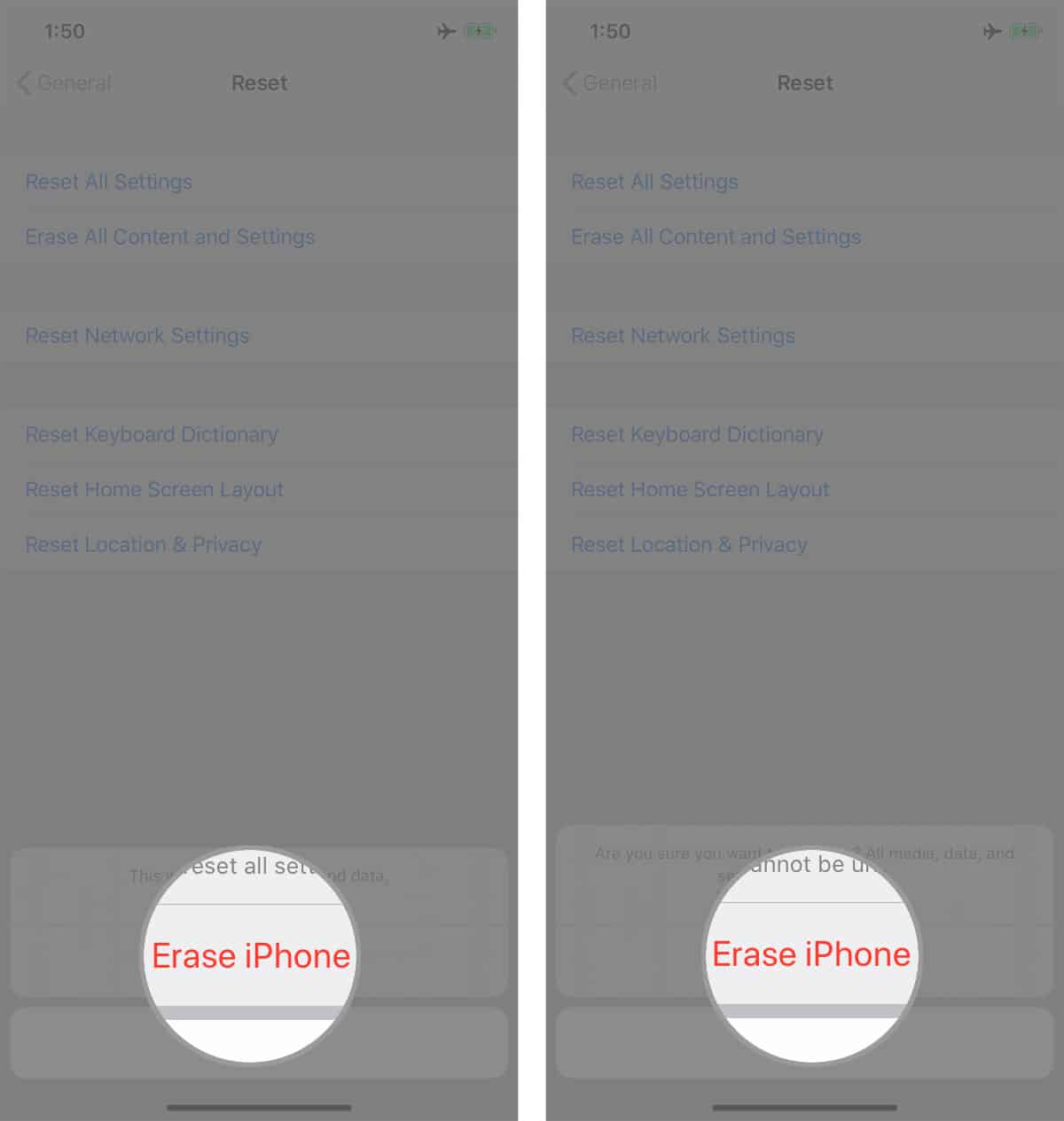 How To Factory Reset An IPhone Some Reset FAQs The Cell Guide