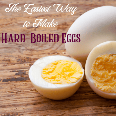 The Easiest Way to Make Hard Boiled Eggs