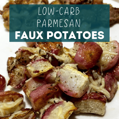 Low-Carb Parmesan Faux Potatoes