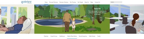 Gotelee Solicitors - Bespoke Interactive Website Design and Web Animation 11 Painting Pixels Gotelee Banners 003