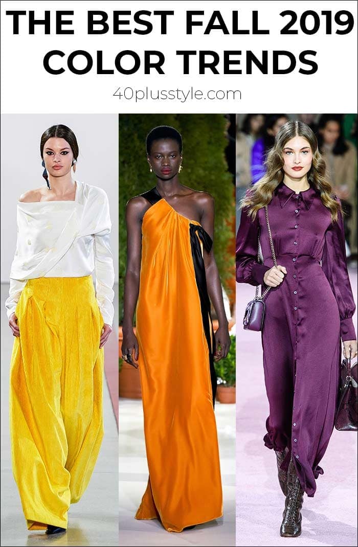 The best color trends for fall 2019 | 40plusstyle.com