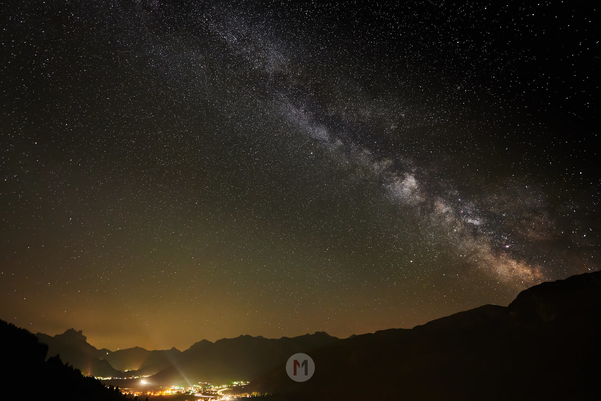 Milchstraße Tannheimer Tal Juli 2019