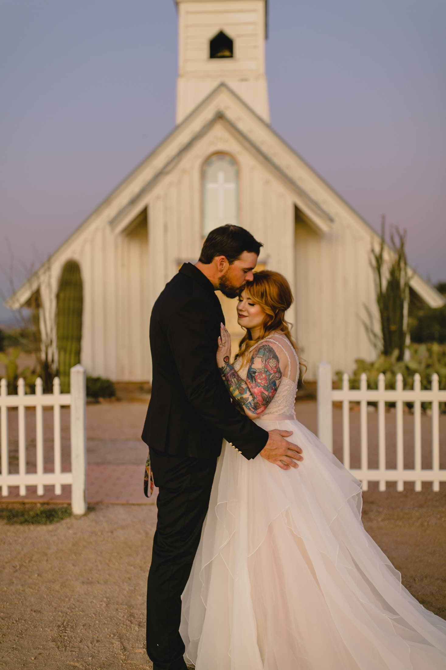 Superstition Mountain wedding Superstition Mountain Elvis Church wedding