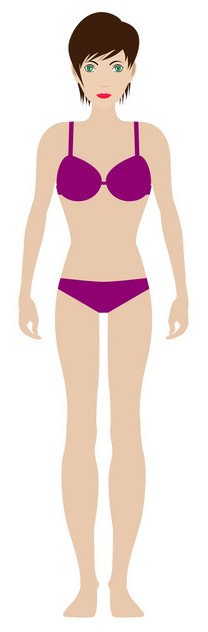 How to Dress an Inverted Triangle Body Shape 2 How to Dress an Inverted Triangle Body