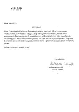referencje-artur-kosinski-mislead-fashion