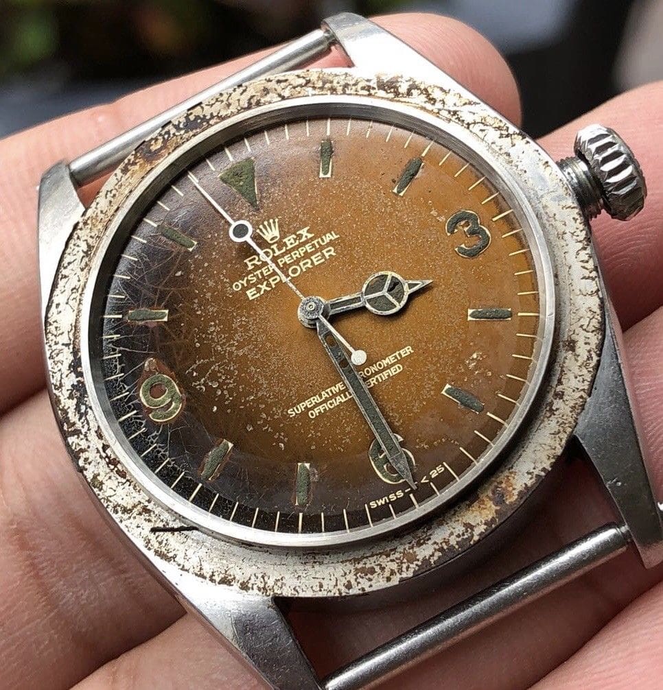 rolex explorer dials