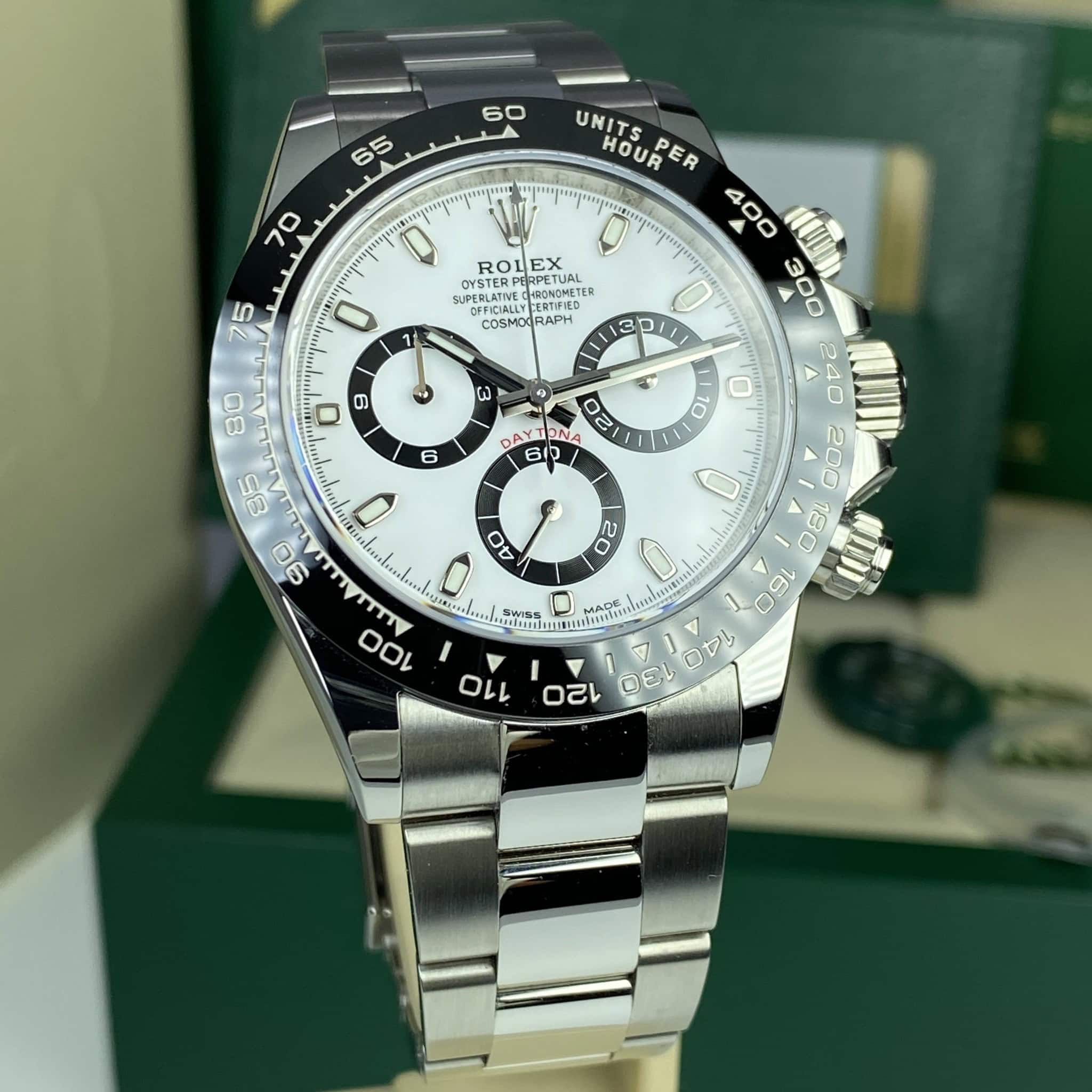 rolex air king white gold