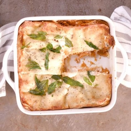 butternut squash lasagna