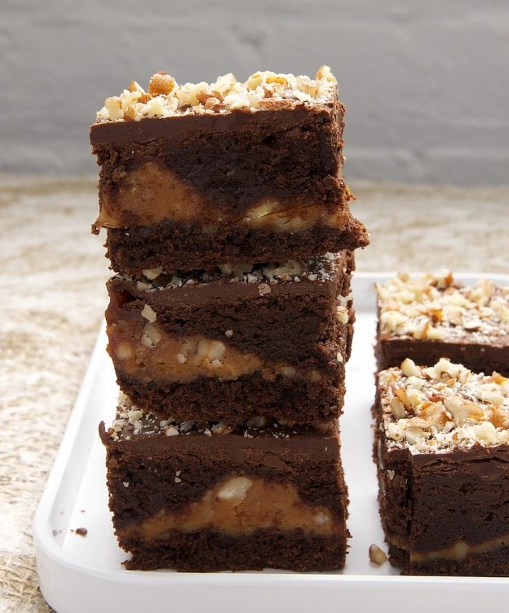 Caramel Pecan Brownies