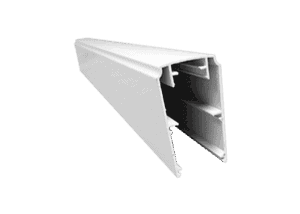 Main courante de rampe en aluminium