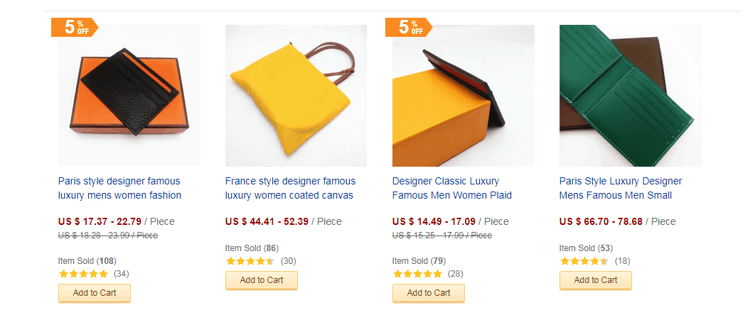 designer products dhgate
