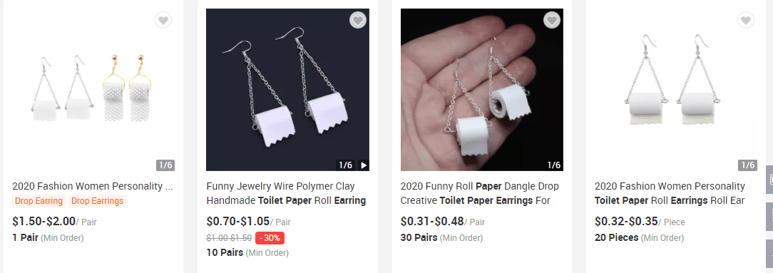 trendy products on alibaba search