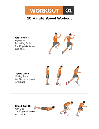 10 Explosive Speed Exercises  No Equipment/Bodyweight Training