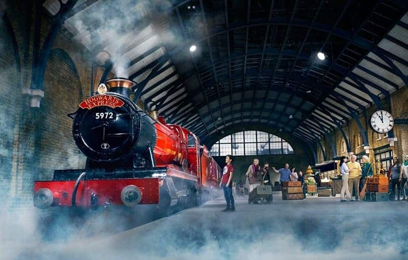 hogwarts express at warner bros studio tour