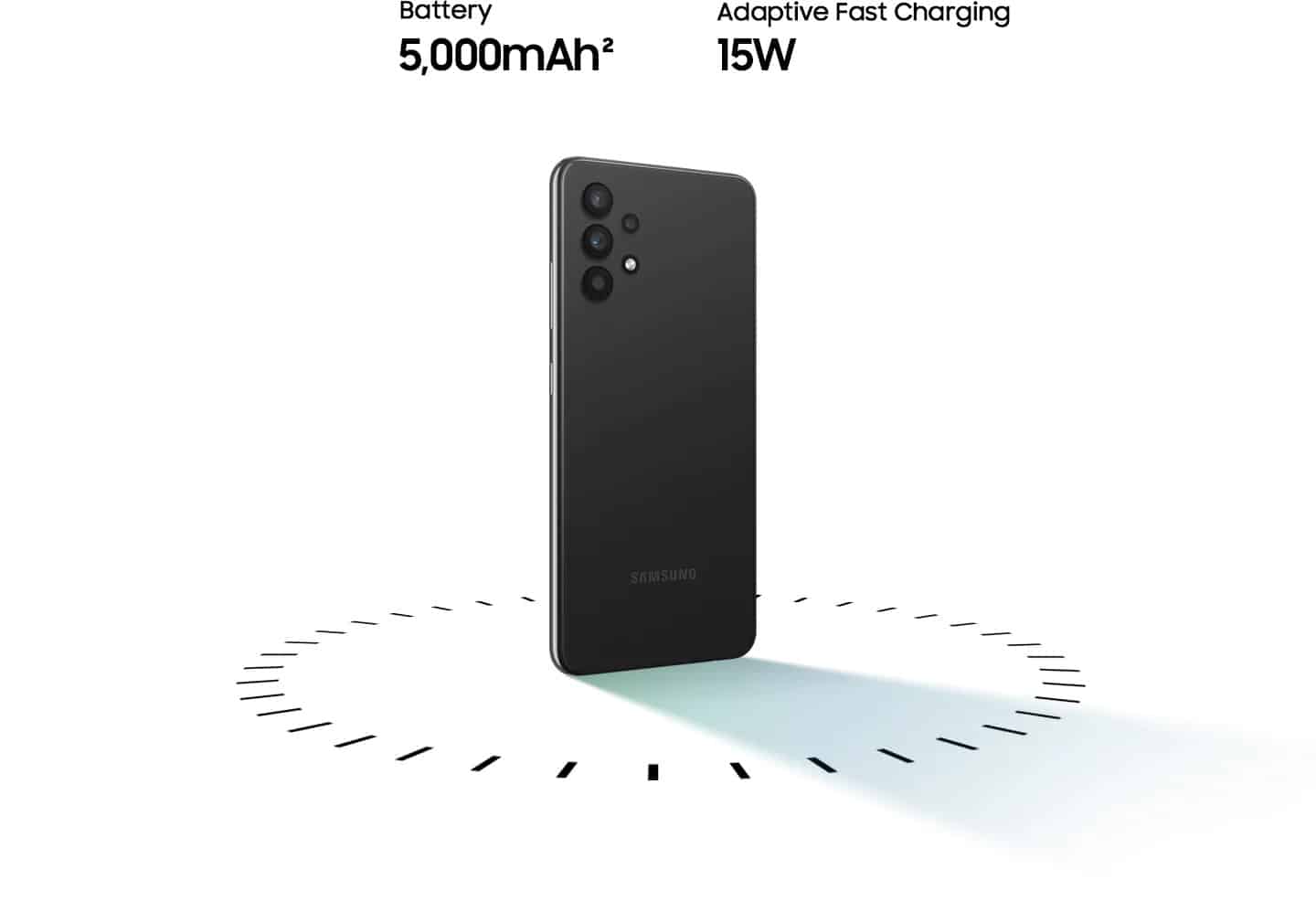 Galaxy A32 z izjemno 5.000 mAh baterijo Galaxy A32 z izjemno 5.000 mAh baterijo