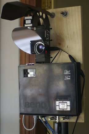 iCue Mounted with Projector - full view