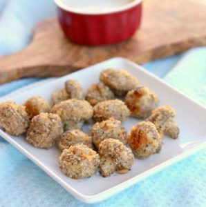crispy baked mushrooms