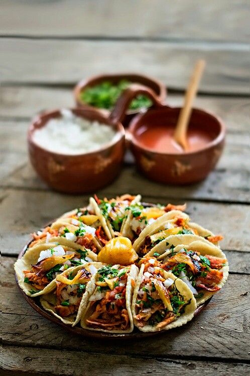 marinated hot pork: carne adovada tacos