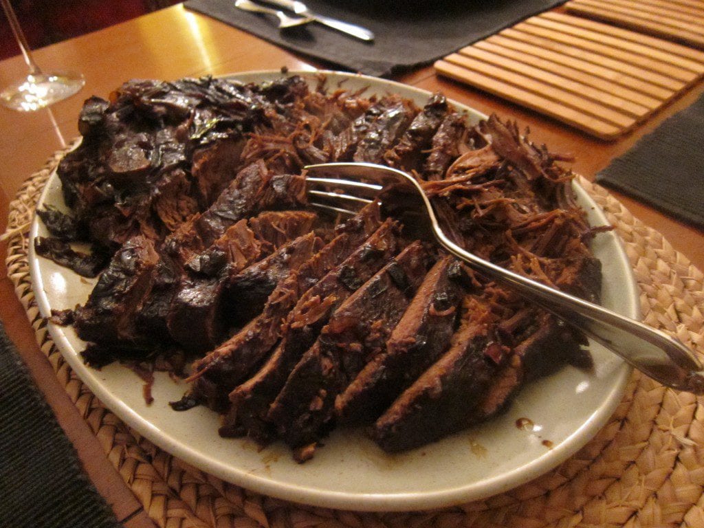 garlic honey brisket