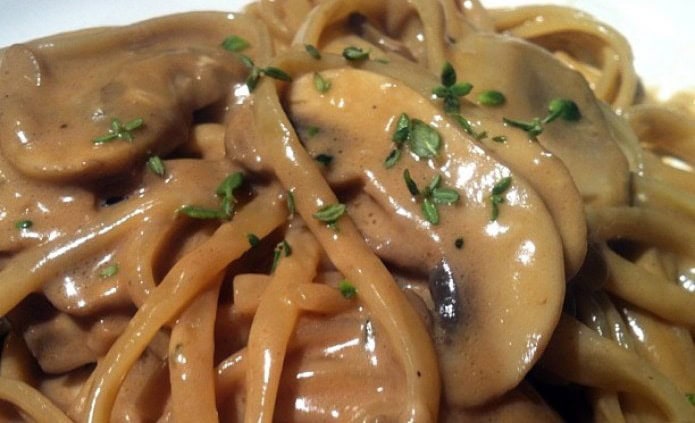 porcini mushroom sauce