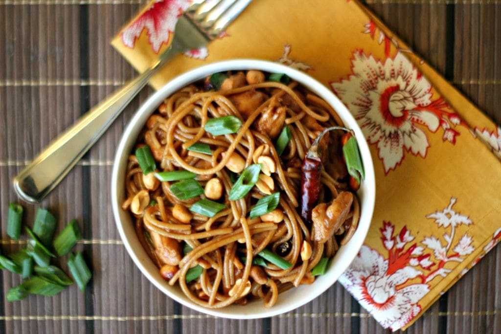 kung pao spaghetti
