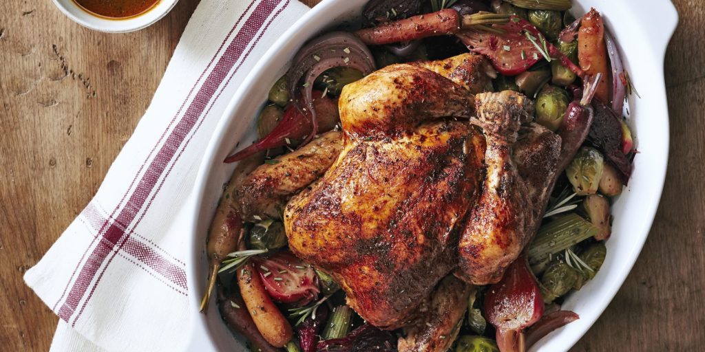herbed chicken & potatoes