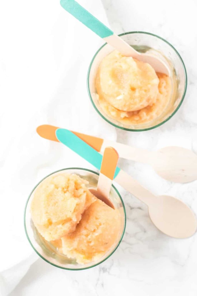 cantaloupe sherbet