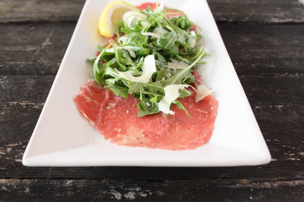 beef carpaccio