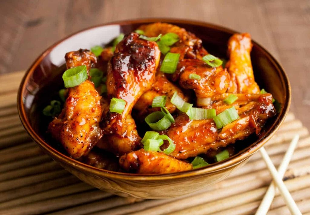 baked korean chicken wings