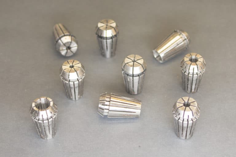 A set of ER16 collets