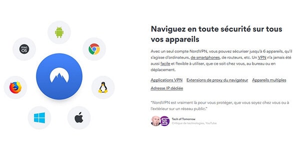 Połączenia równocześnie-NordVPN