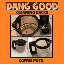 A Coffee Pot Cleaning Hack