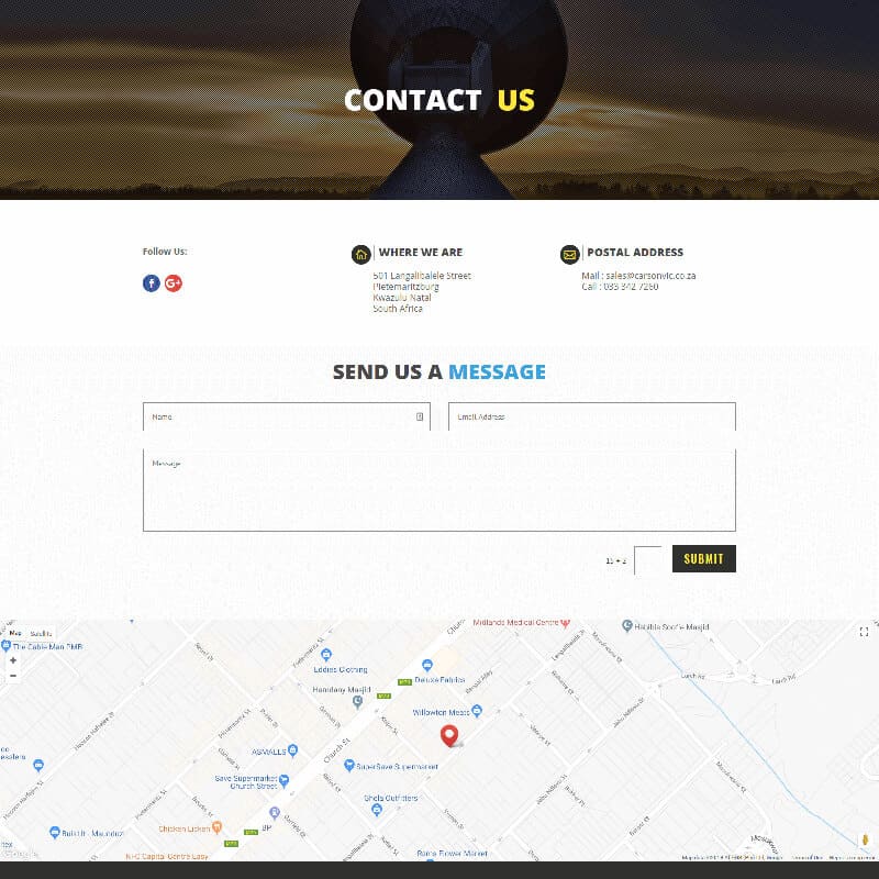 Web Design for Cars On Victoria
