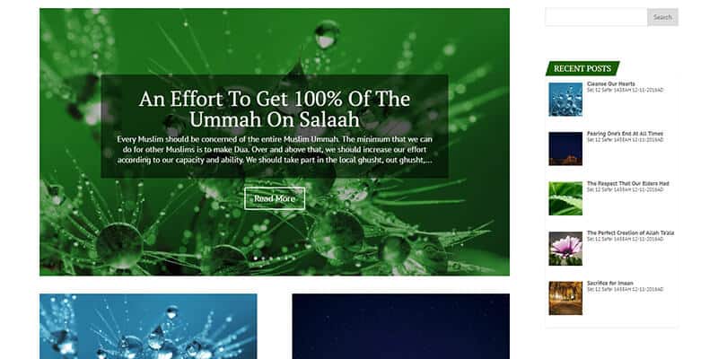 Web Design for Musjid Sawliheen