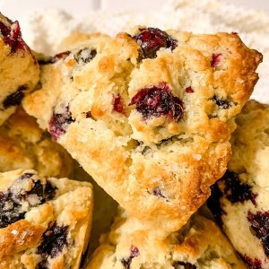 blueberry scones