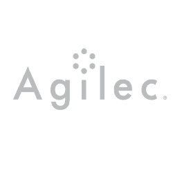 Agilec logo Enticity branding client Agilec logo