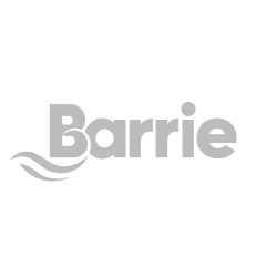 City of Barrie logo Enticity branding client City of Barrie logo