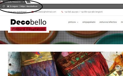 certificado de seguridad en la web en Málaga