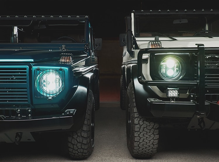 Mercedes G Wagon Front