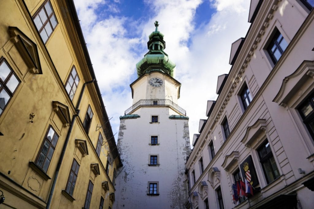St. Michael's Gate, Bratislava, Slovakia – Experiencing the Globe