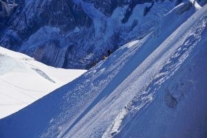 Mont Blanc from Aiguille du Midi, France