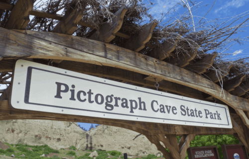 A Quick Stop at Pictograph State Park on our Road Trip thru Montana