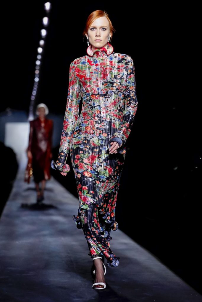 givenchy floral dress