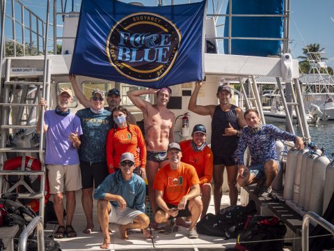 100 Yards of Hope Team Outplants 1100 Corals